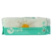 ราคา ผ้าเช็ดทำความสะอาด V CARE X LARGE บรรจุ 55 แผ่น (1099652)