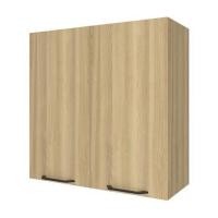 ราคา PARAZZO ตู้คู่ WPC มือจับดำ 80x80 ซม. รุ่น ENZO