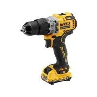 ราคา สว่านกระแทกไร้สาย (พร้อมแบตเตอรี่) DEWALT DCD706D2A-B1 12 โวลต์ (1190071)
