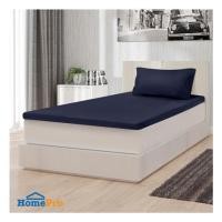 ราคา ชุดผ้าปู TOPPER 3 ฟุต 2 ชิ้น HOME LIVING STYLE FLOAT สีน้ำเงินเข้ม (1200672)