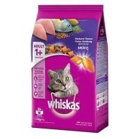 ราคา อาหารแมว WHISKAS ADULT พ็อกเก็ต รสปลาทู 1.2 กก. (1201914)