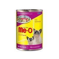 ราคา อาหารเปียกแมว MEO รสซีฟู้ด 400 ก. (1202629)