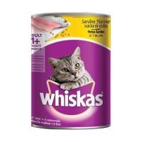 ราคา อาหารเปียกแมว WHISKAS รสปลาซาร์ดีน 400 ก. (1202633)