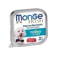 ราคา อาหารเปียกสุนัข MONGE FRESH TUNA 100 ก. (1203084)