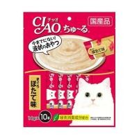 ราคา ขนมแมวเลีย CIAO-CHURU TUNA & SCALLOP แพ็ก 10 ชิ้น (1204004)