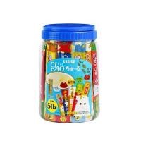 ราคา ขนมแมวเลีย CIAO CHURU MIXED SEAFOOD แพ็ก 50 ชิ้น (1204065)