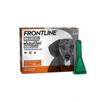 ราคา ยาหยอดกำจัดเห็บหมัดสุนัข น้ำหนักไม่เกิน 10 กก. FRONTLINE PLUS ไซซ์ S (1210799)
