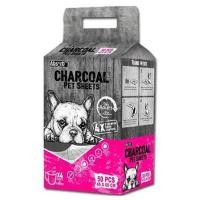 ราคา แผ่นรองฉี่สุนัข ABSORB PLUS CHARCOAL 45X60 ซม. 50 แผ่น (1211007)