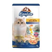 ราคา อาหารเปียกแมว KANIVA TUNA TOPPING SALMON 70 ก. (1222834)