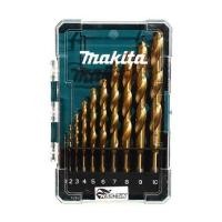 ราคา ชุดดอกสว่าน MAKITA HSS-TIN D-72840 สีทอง 10 ชิ้น (1233965)