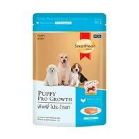 ราคา อาหารเปียกสุนัข SMARTHEART GOLD PUPPY PRO GROWTH 80 ก. (1237483)