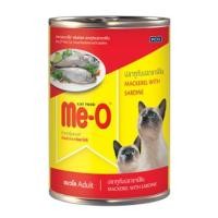 ราคา อาหารเปียกแมว MEO MACKEREL AND SARDINE 400 ก. (1240963)