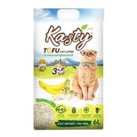 ราคา ทรายแมวเต้าหู้ KASTY TOFU CAT LITTER กลิ่นนมกล้วย 6 ลิตร (1243445)