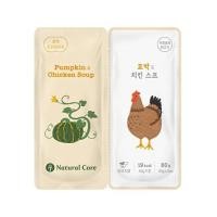 ราคา อาหารเปียกสุนัข NATURAL CORE TWIN POUCH PUMPKIN AND CHICKEN SOUP 80 ก. (1246400)