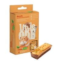 ราคา ขนมแฮมสเตอร์และหนู LITTLE ONE บิสกิตผสมแคร์รอตและผักโขม 180 ก. (1248431)