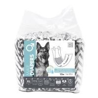 ราคา ผ้าอ้อมสุนัข M-PETS DIAPERS MALE DOG ไซซ์ XL (1262516)
