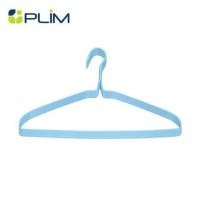 ราคา ไม้แขวนเสื้อเคลือบ PLIM CURVE สีฟ้า (แพ็ก 10 ชิ้น) (1279988)