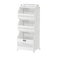 ราคา ตะกร้าผ้าเหลี่ยมมีล้อ 3 ชั้น PLIM TESSA สีขาว (1286991)