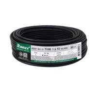 ราคา สายไฟ THW IEC01 RANZZ 1x10 ตร.มม. 30 ม. สีดำ (1287566)