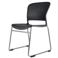 ราคา เก้าอี้สำนักงาน OFFICEINTREND SIMPLE STACK CHAIR สีดำ (1162313)