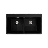 ราคา ซิงค์ฝัง 2 หลุม FRANKE MRG 620 86 ซม. สีดำ (1259162)