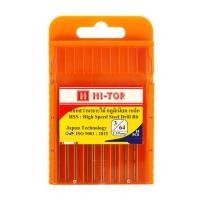 ราคา ดอกเจาะไม้ HI-TOP HSS 3/64 แพ็ก 10 ชิ้น (1196923)