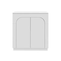 ราคา ตู้เตี้ยบานเปิด SB FURNITURE PUDDING 19216500 80 ซม. สีขาว (1248508)