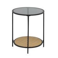 ราคา โต๊ะข้าง SB FURNITURE TYLEE 19221317 50 ซม. สีดำ (1256243)