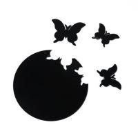 ราคา สติ๊กเกอร์ DIY HOME LIVING STYLE MOTH 26x26 ซม. (แพ็ก 4 ชิ้น) (1288047)