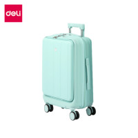 ราคา กระเป๋าเดินทางล้อลาก DELI EH1054-BL-24-01 24นิ้ว สีฟ้า (888134600181)
