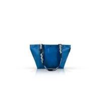 ราคา กระเป๋าช้อปปิ้ง VAVAZ รุ่น เอิร์ธโทนใบเล็ก สีฟ้า (888178400023)