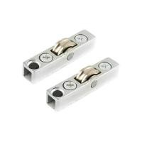 ราคา ลูกล้อบานเลื่อนกระจก 2 ล้อ FITT (60371)