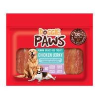 ราคา ขนมสุนัข DOGGIE PAWS CHICKEN JERKY สันในไก่นิ่ม 320 ก. (1246404)