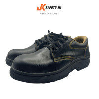 ราคา รองเท้าเซฟตี้หนังแท้ SAFETY JK รุ่น SJK-2202 เบอร์ 43 หัวเหล็ก กันน้ำมัน (888105500024)