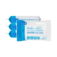 ราคา ผ้าเช็ดทำความสะอาดรองเท้า ACCO 18 แผ่น (แพ็ก 3+1 ซอง) (1270365)