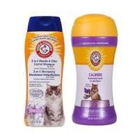 ราคา ชุดเซต เม็ดคริสตัลดับกลิ่นทรายแมวสีม่วง + แชมพูอาบน้ำแมวโต ARM AND HAMMER (888133300022)