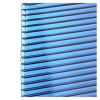 ราคา แผ่นโพลีคาร์บอเนต ลูกฟูก SUNSHIELD 6 มม. 1.22x2.44 ม. สีน้ำเงินใส (1039476)