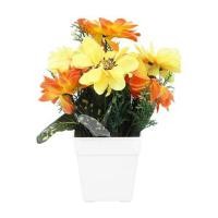 ราคา ดอกไม้ประดิษฐ์ในกระถาง ME LIVING BAAN CHEUN สีส้ม (1135784)