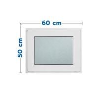 ราคา หน้าต่างบานกระทุ้ง ไวนิล มุ้ง WINDSOR 60X50 ซม. สีขาว (1180686)