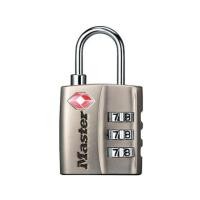ราคา กุญแจรหัส MASTER LOCK TSA 4680 สีเทา (1272440)