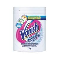 แวนิช เพาเวอร์ โอทู คริสตัล ไวท์ ทู ผงขจัดคราบสำหรับผ้าขาว 710 กรัม (Vanish Power O2 Crystal White Two Powder Stain Remover 710g)