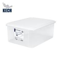 ราคา กล่องอาหารเหลี่ยม 18 ลิตร KECH CLOUD สีใส (1249111)
