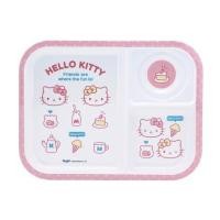 ราคา ถาดหลุมเมลามีน 10.5 นิ้ว SUPERWARE KITTY POP FACE (1287060)