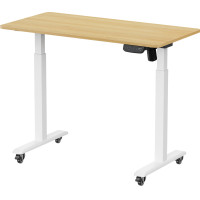 ราคา โต๊ะปรับระดับไฟฟ้า มีล้อ LUNIO ERGO SPACE II SIZE 120 X 60 CM (888170800291)
