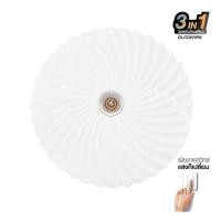 HI-TEK โคมไฟเพดาน LED 48 วัตต์ DAYLIGHT/COOL WHITE/WARM WHITE 15 นิ้ว รุ่น HFIL248DCW