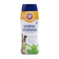 ราคา แชมพูสำหรับสุนัข ARM AND HAMMER 2-IN-1 สูตรผสมครีมนวด กลิ่นแตงกวาและมินต์ 591 ML (888133300053)