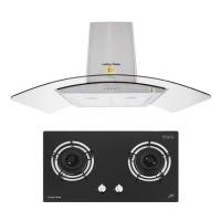 LUCKY FLAME เตาฝัง+เครื่องดูดควัน รุ่น LGS-962+RG-961S
