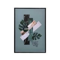ราคา ภาพติดฝาผนัง CHIC REPUBLIC รุ่น BLUE TROPICAL-B/50X70 (888122800158)