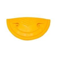 ราคา ปิดหัวท้าย ยางชะลอความเร็ว RIGHT 17x35x5 ซม. สีเหลือง (พร้อมพุ๊ก 2 ชิ้น) (1277705)