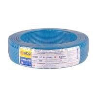 ราคา สายไฟ THW IEC01 BCC 1X6 ตร.มม. 100 ม. สีฟ้า (1279385)
